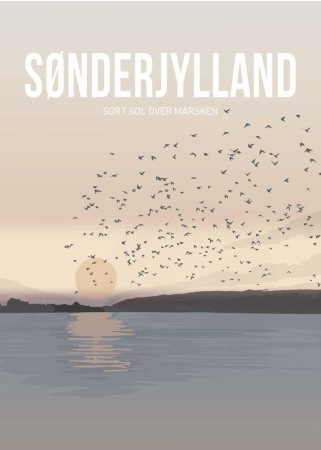 Plakat - Sort sol over marsken